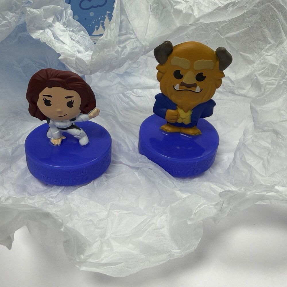 McDonald’s Disneyland 70th Anniversary Happy Meal Toy #12 Black Widow & Beast